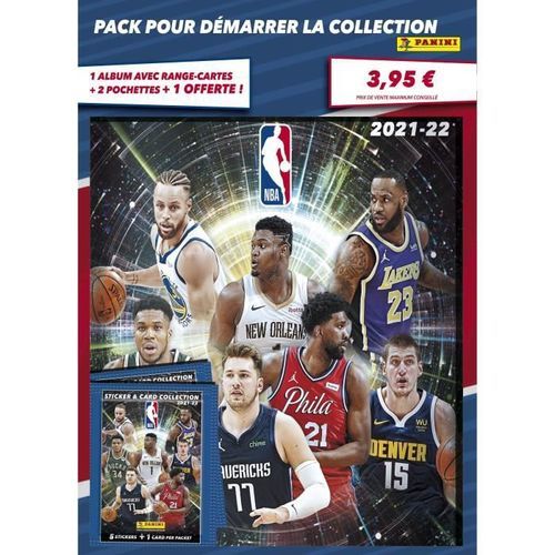 NBA 2021-22 Album + 2 Pochettes + 1 Gratuite + Range - Photo n°2; ?>