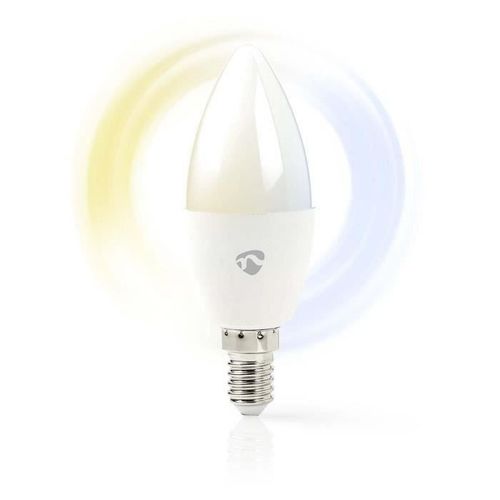 NEDIS Ampoule LED intelligente WiFi - Blanc chaud a blanc Froid - E14 - Photo n°2; ?>