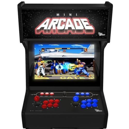 NEO LEGEND Borne d'arcade Mini noire 680 jeux - Photo n°2; ?>