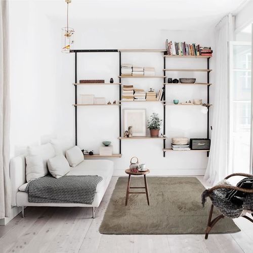 NEO YOGA Tapis de salon ou chambre - Microfibre extra doux - 120x170 cm - Taupe - Photo n°2; ?>