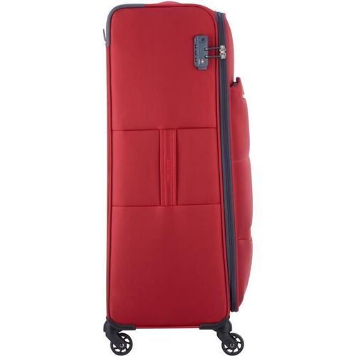 NEW EASY TRIP Valise Trolley 78 Cm 4 Roues TSA Rouge - Photo n°3; ?>