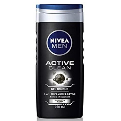 NIVEA Gel Douche Active Clean - 250ml - Lot de 24 - Photo n°2; ?>