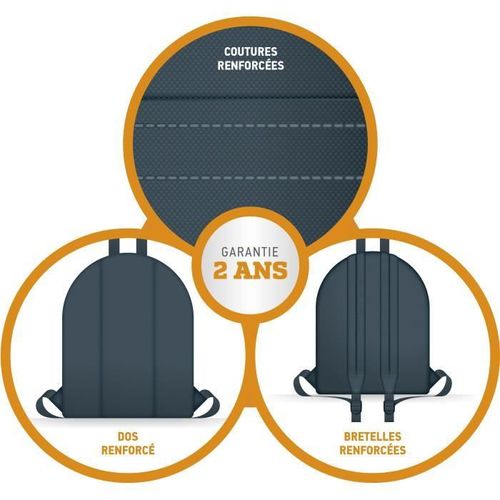 NO PUBLIK Sac a dos borne 100737563 - Photo n°3; ?>