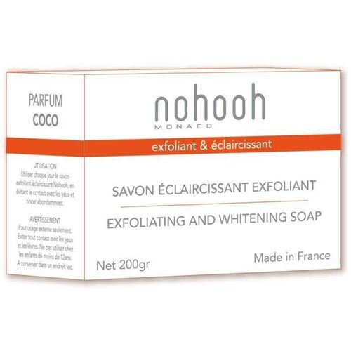 NOHOOH Savon éclaircissant exfoliant - Noix de coco - 200 gr - Photo n°2; ?>
