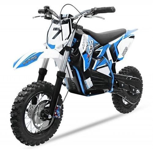 NRG 800W bleu 10/10 pouces Moto cross électrique - Photo n°2; ?>