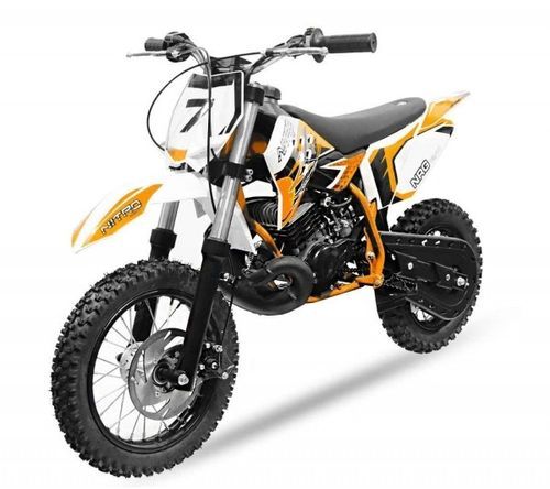 NRG50 49cc orange 12/10 Moto cross enfant moteur 9cv kick starter - Photo n°2; ?>