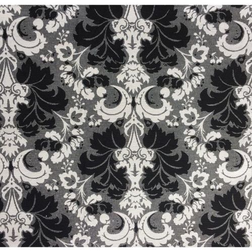 O'CBO Coussin déhoussable Mumbai Jacquard - 42 x 42 cm - Noir et gris - Photo n°3; ?>