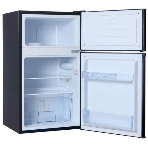 Réfrigérateur congélateur haut – 70L (48+22) – Froid statique – A+ – L 48cm  x H 84cm – OCEANIC OCEA2DT70W – Blanc – MULTI MENAGER