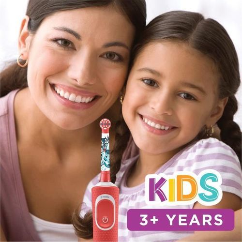 Oral-B Kids - Brosse a Dents Électrique - A partir de 3 ans - Disney Princess ou Cars - Photo n°3; ?>