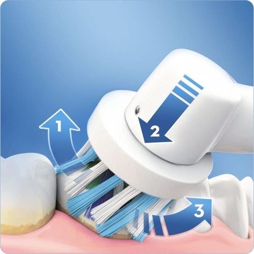 Oral-B Smart 6100S - Blue Brosse a Dents Électrique - Photo n°2; ?>