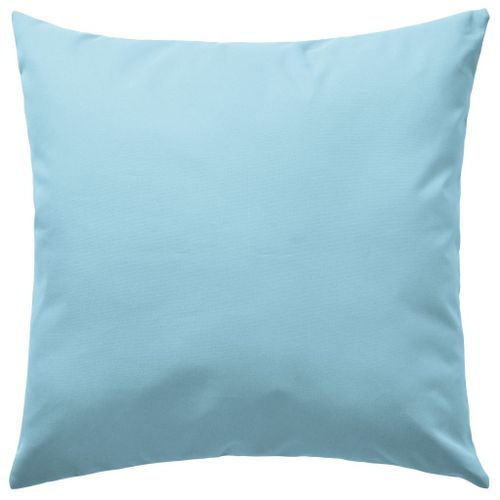 Oreiller d'extérieur 2 pcs 45 x 45 cm Bleu clair - Photo n°3; ?>