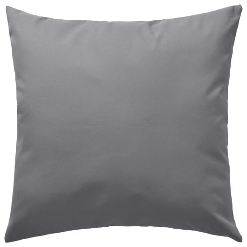 Oreiller d'extérieur 2 pcs 60 x 60 cm Gris - Photo n°3; ?>