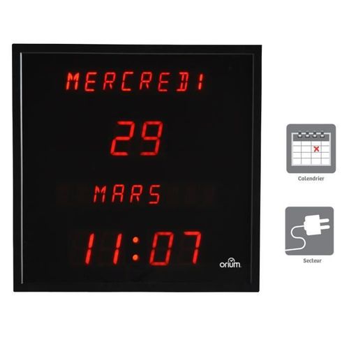 ORIUM Horloge a date digitale Noticia - Photo n°2; ?>