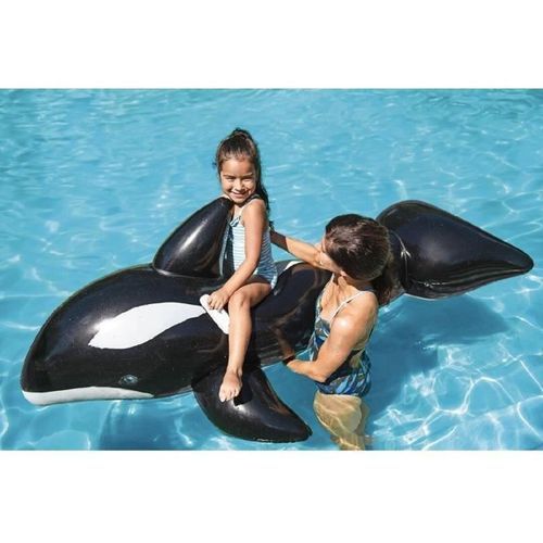 orque gonflable chevauchable avec poignées 2.03x1.02m - Photo n°3; ?>
