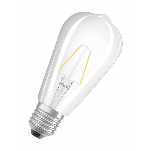 OSRAM Ampoule filament LED E27 2 W équivalent a 25 W blanc chaud - Photo n°2; ?>