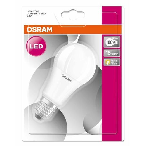 OSRAM Ampoule LED E27 13 W équivalent a 100 W blanc chaud - Photo n°3; ?>