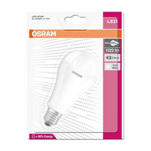 OSRAM Ampoule LED E27 13 W équivalent a 100 W blanc froid - Photo n°3; ?>