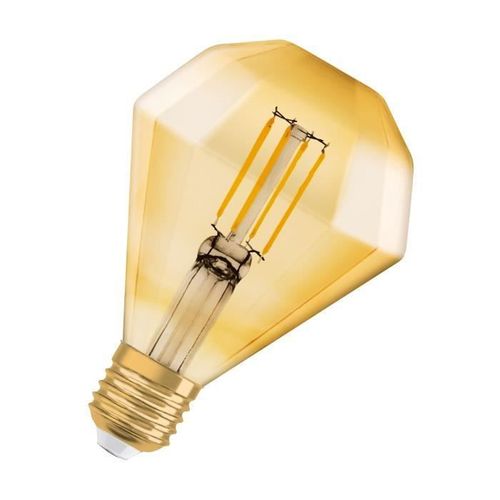 OSRAM Ampoule LED E27 diamond Vintage Edition 1906 - 4,5 W - Ambré - Photo n°2; ?>