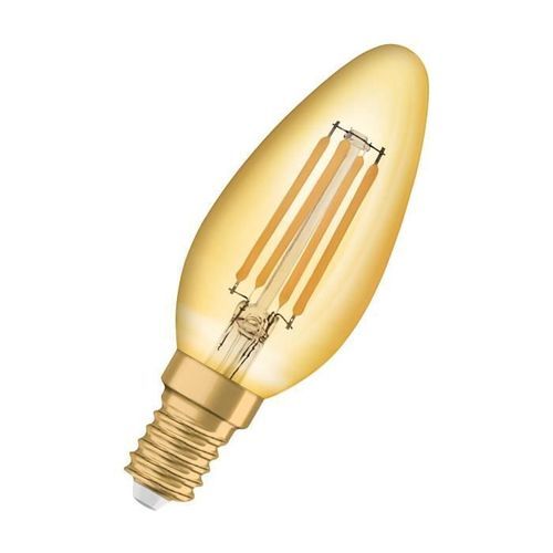 OSRAM Ampoule LED flamme E14 Vintage Edition 1906 - 4,5 W - Ambré - Photo n°2; ?>