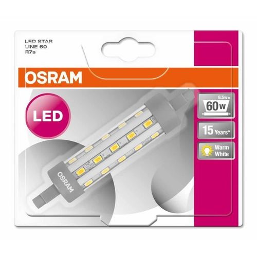 OSRAM Ampoule LED R7S 7 W équivalent a 60 W blanc chaud - Photo n°3; ?>