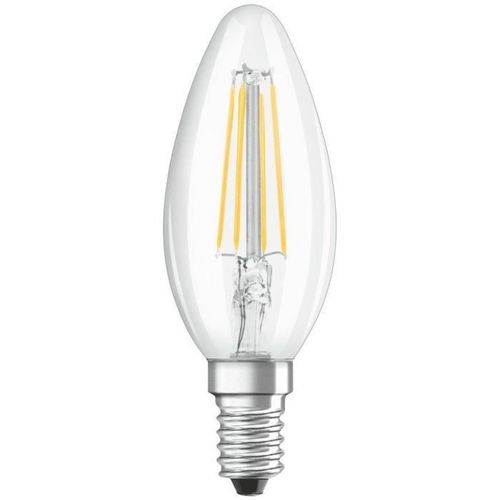 OSRAM BTE2 Ampoule LED Flamme clair filament - 4 W = 40 W - E14 - Blanc froid - Photo n°3; ?>