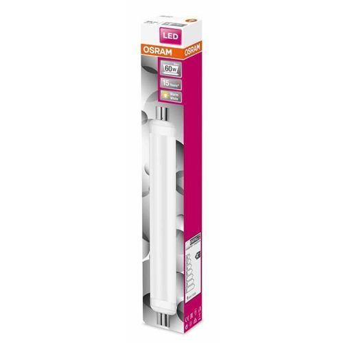 OSRAM Tube LED Linolite dépoli 9W=60 S19 chaud - Photo n°3; ?>
