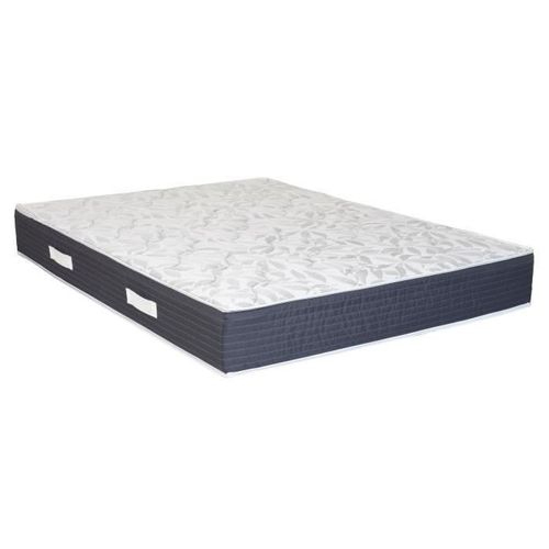 PALAIS Ensemble matelas + sommier bois massif 160x200 - 660 Ressorts ensachés et mémoire de forme - Ferme - Photo n°2; ?>