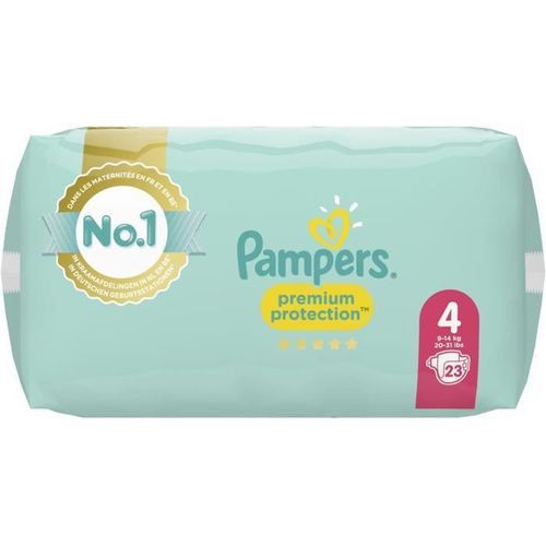 PAMPERS 23 Couches Premium Protection Taille 4 - Photo n°3; ?>