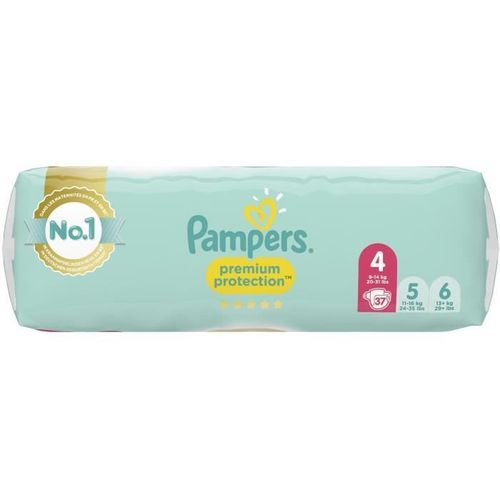 PAMPERS 37 Couches Premium Protection Taille 4 - Photo n°3; ?>