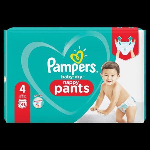 Pampers Baby-Dry Pants Couches-Culottes Taille 4, 41 Culottes - Photo n°2; ?>