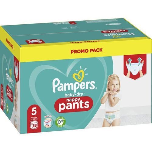 Pampers Baby-Dry Pants Couches-Culottes Taille 5, 88 Culottes - Photo n°2; ?>