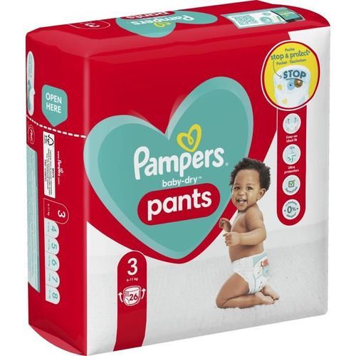 PAMPERS Baby-Dry Pants Taille 5 - 21 Couches-culottes