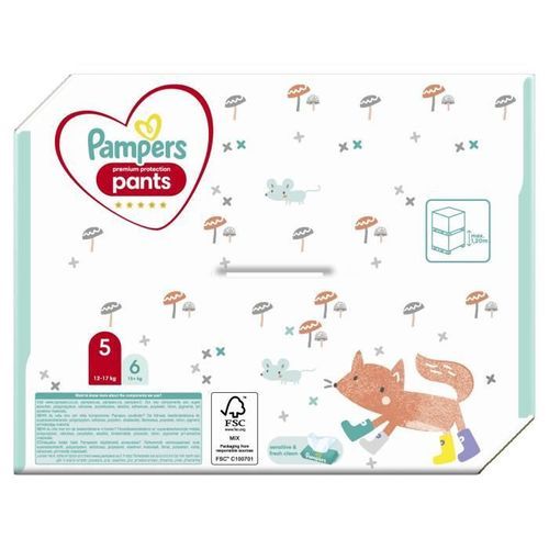 PAMPERS Premium Protection Pants Taille 5 - 62 Couches-culottes - Photo n°3; ?>