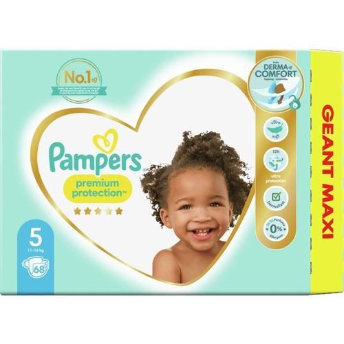PAMPERS Premium Protection Taille 5 - 68 couches - Photo n°2; ?>