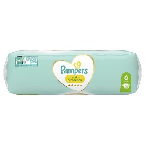 PAMPERS Premium Protection Taille 6 - 32 Couches - Photo n°3; ?>