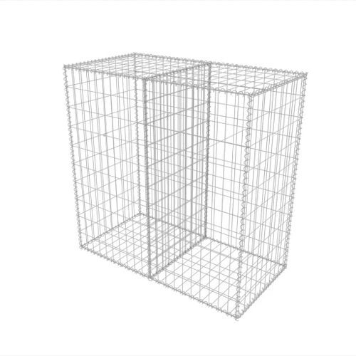 Panier de gabion Acier galvanisé 100x50x100 cm - Photo n°2; ?>