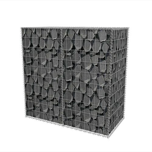 Panier de gabion Acier galvanisé 100x50x100 cm - Photo n°3; ?>