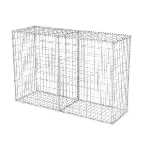 Panier de gabion Acier galvanisé 150x50x100 cm - Photo n°2; ?>