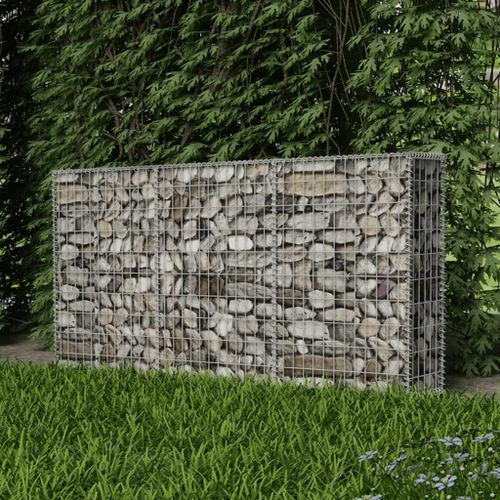 Panier de gabion Acier galvanisé 200x30x100 cm - Photo n°2; ?>