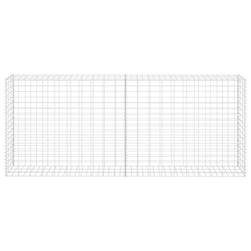 Panier de gabion Acier inoxydable 85 x 30 x 200 cm - Photo n°3; ?>