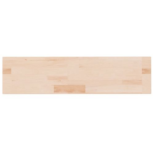 Panneau d'étagère 80x20x2,5 cm Bois de chêne massif non traité - Photo n°2; ?>