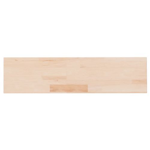 Panneau d'étagère 80x20x4 cm Bois de chêne massif non traité - Photo n°2; ?>