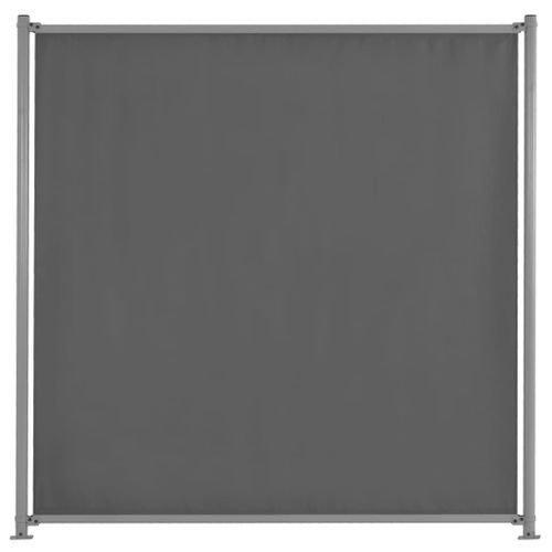 Panneau de clôture 3 pcs Tissu 540 x 180 cm Anthracite - Photo n°3; ?>