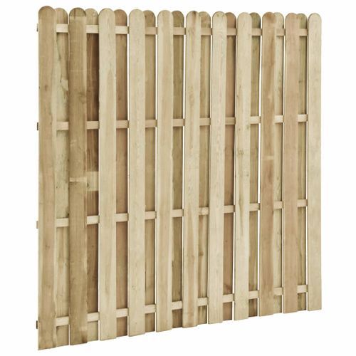 Panneau de clôture Bois de pin imprégné 180x170 cm - Photo n°2; ?>