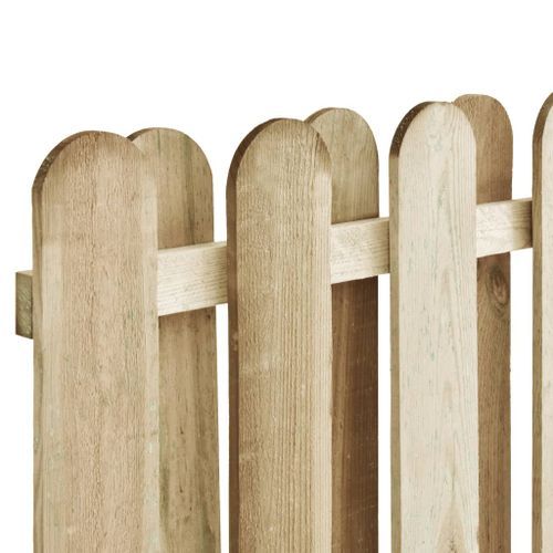 Panneau de clôture Bois de pin imprégné 180x170 cm - Photo n°3; ?>