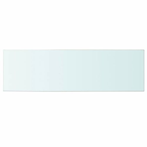 Panneau pour étagère Verre transparent 100 x 30 cm - Photo n°2; ?>