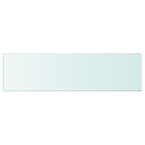 Panneaux d'étagère 2 pcs Verre Transparent 110 x 30 cm - Photo n°3; ?>