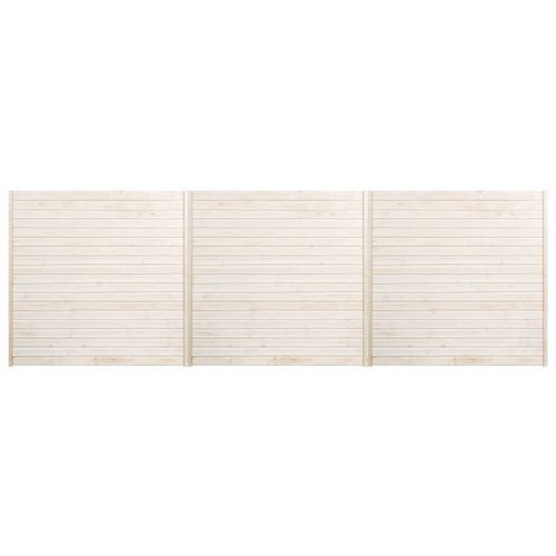 Panneaux de clôture 3 pcs 5,1x1,7 m - Photo n°2; ?>