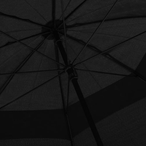 Parapluie Noir 130 cm 2 - Photo n°2; ?>
