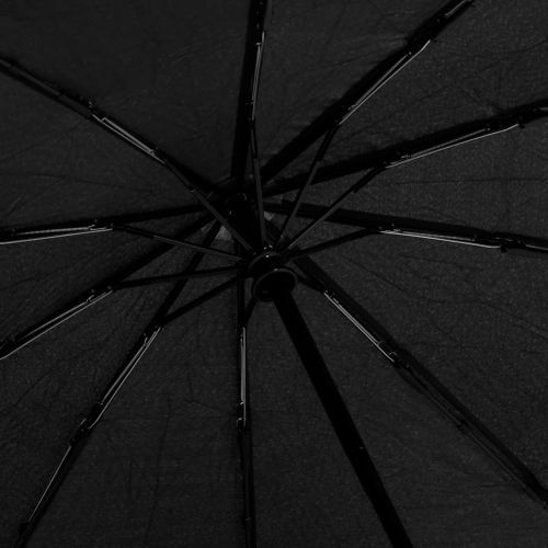 Parapluie pliable automatique Noir 104 cm - Photo n°2; ?>